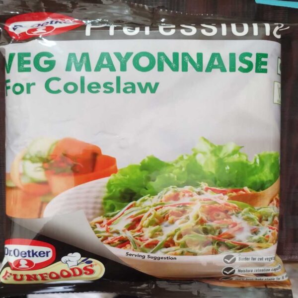 FUN FOOD MAYONNAISE COLESLAW 1KG*12