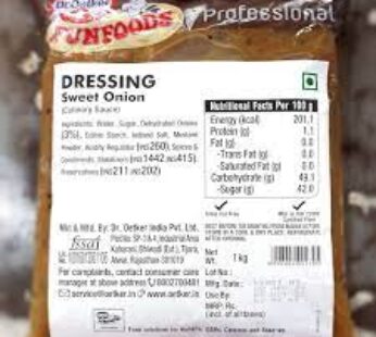 FUN FOOD SWEET ONION DRESSING 1 KG