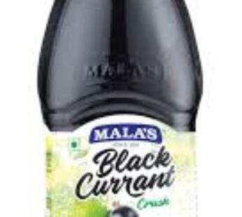 MALAS BLACK CURRANT CRUSH 1LTR
