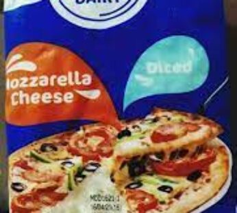 PRABHAT CHEESE MOZZARELLA DICED 2 KG