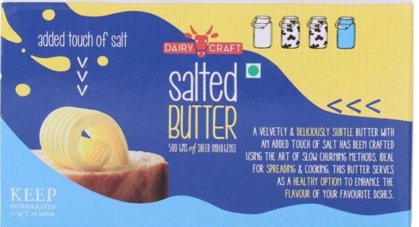 Dairy Craft Salted Butter 500gm